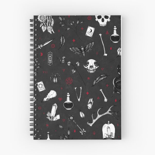 Item preview, Black and Red Witchy Pattern designed and sold by Elyssa Long.