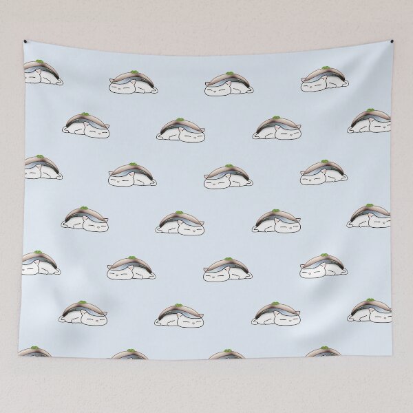 Item preview, Chubby Cats Saba Sushi Cat designed and sold by Takeda-art.