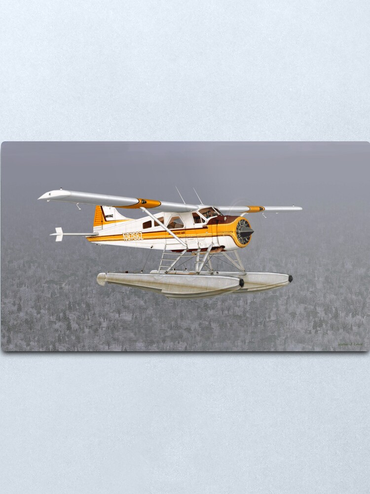 Alternate view of de Havilland Beaver DCH-2 Metal Print