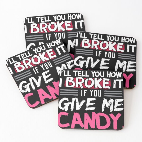 Item preview, Give Me Candy & Ill Tell You - Funny Gift graphic Kids designed and sold by Lisbob.