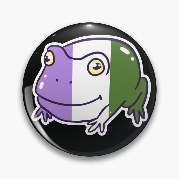 Item preview, Queer Pride Frog designed and sold by howdyrobin.