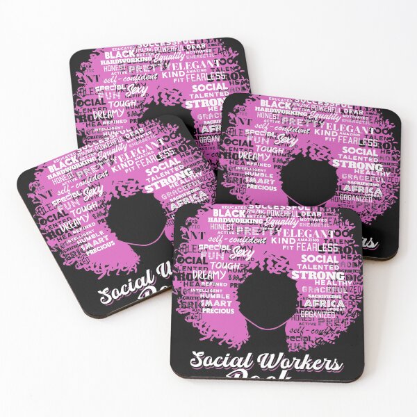 Item preview, Black Queen Social Workers Rock Magic Diva Gift Design desig print designed and sold by Lisbob.