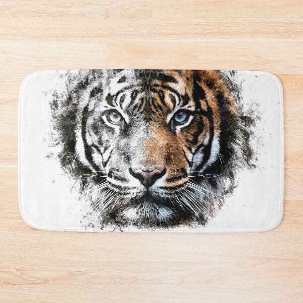 Item preview, Tiger Head Face designed and sold by monokromatik.