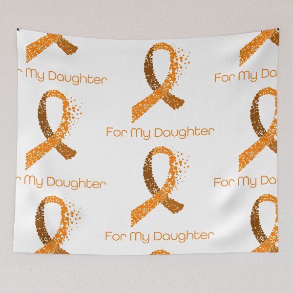 Item preview, Mask of Multiple Sclerosis (MS) awareness ribbon - I'm supporting you my Daughter designed and sold by MustaFighter.