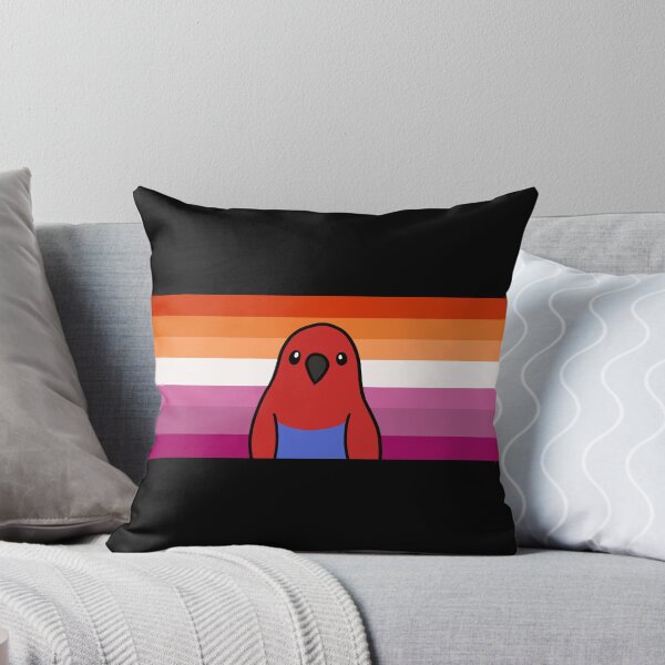Item preview, Pride Parrot - Lesbian Eclectus designed and sold by BirbThings.