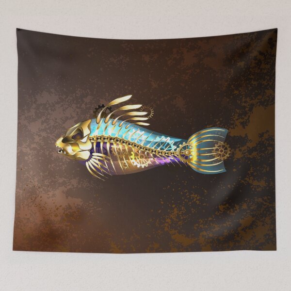 Item preview, Steampunk Mechanical Fish designed and sold by Blackmoon9.