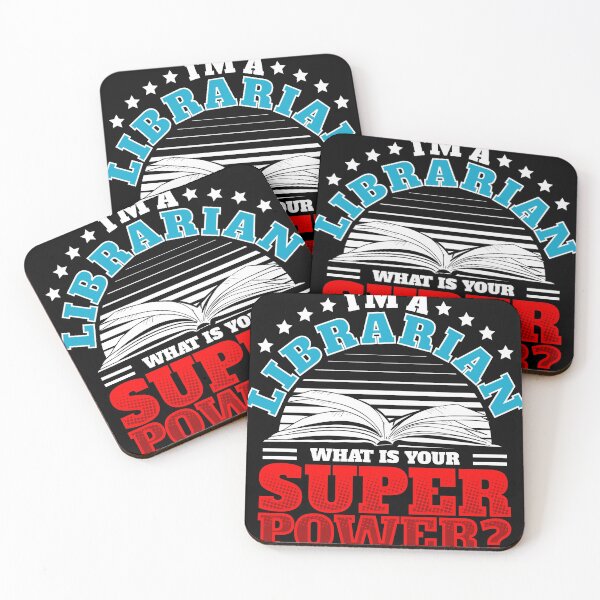 Item preview, Superpower Librarian Gift design for Library Readers design designed and sold by Lisbob.