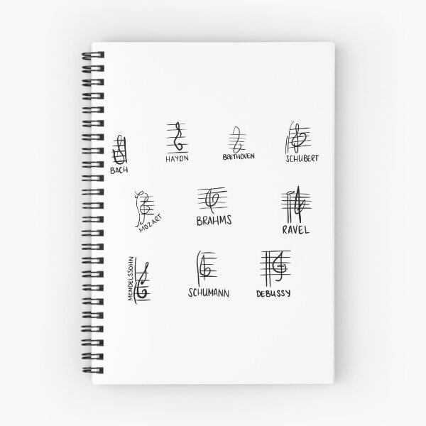 Item preview, Composer Treble Clefs designed and sold by annikabee.