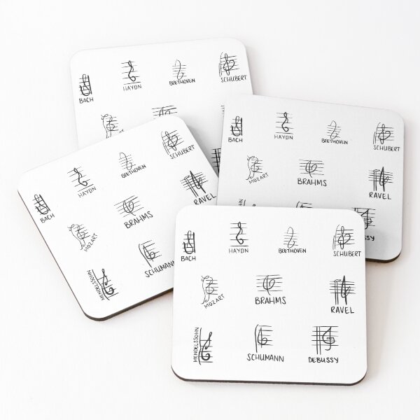 Item preview, Composer Treble Clefs designed and sold by annikabee.