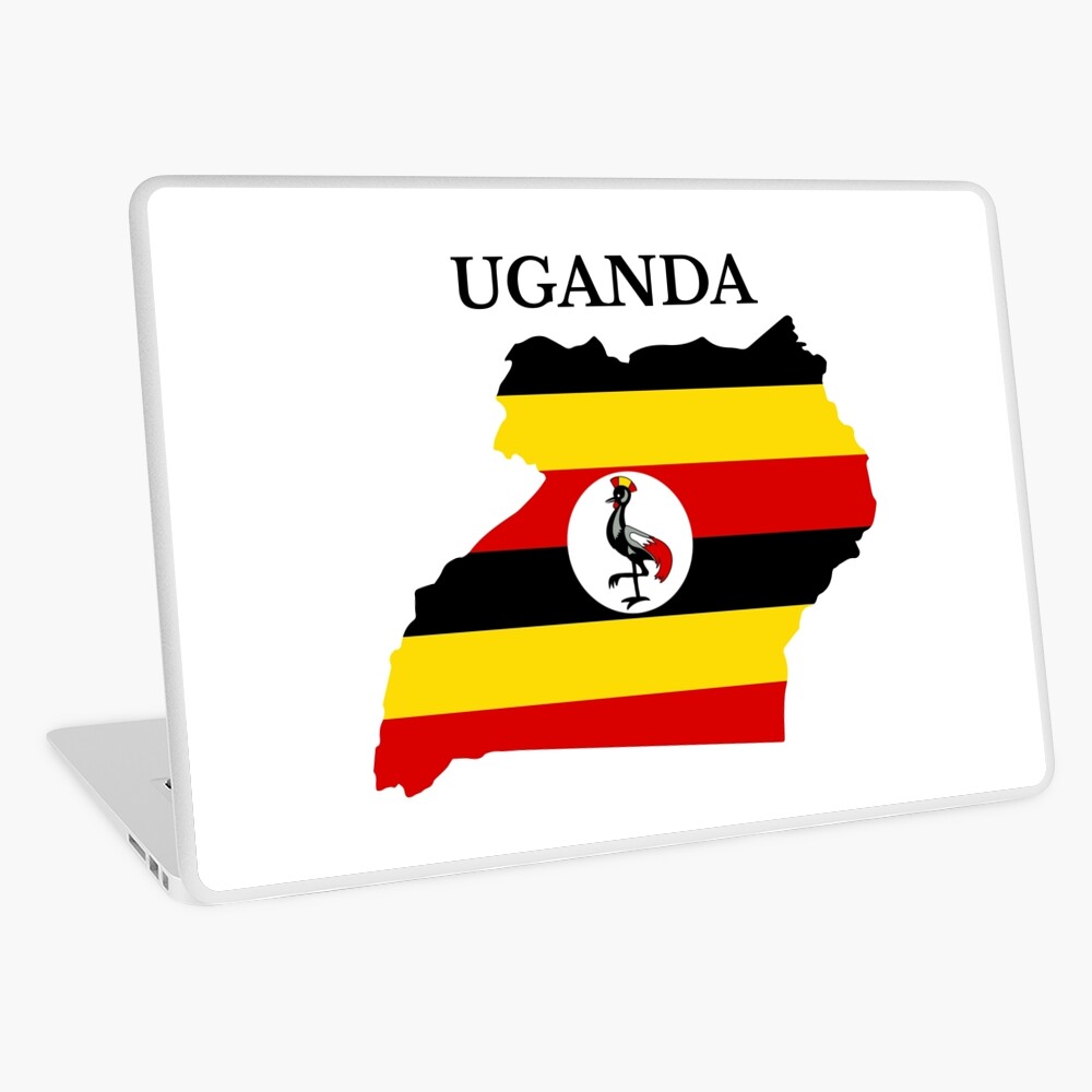 Buy Uganda Map Sticker Flag for Laptop Book Fridge Guitar Motorcycle Helmet  Toolbox Door PC Boat Online in India 