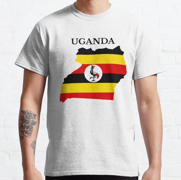 UGANDA Graphic T-Shirt Dress for Sale by planetterra