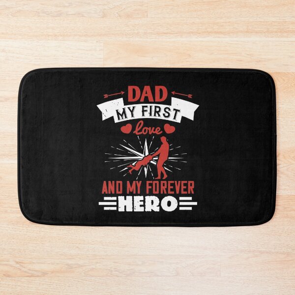 Item preview, Fathers day gift | Dad my first love my forever hero designed and sold by teamph.