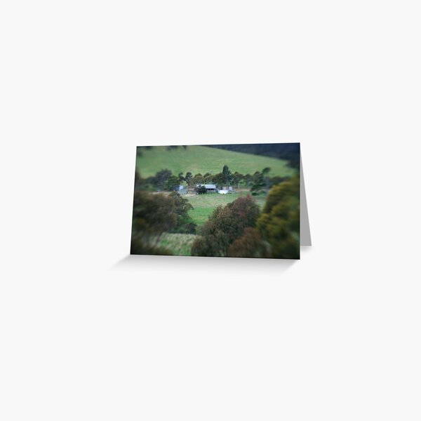 A view from the farm Greeting Card