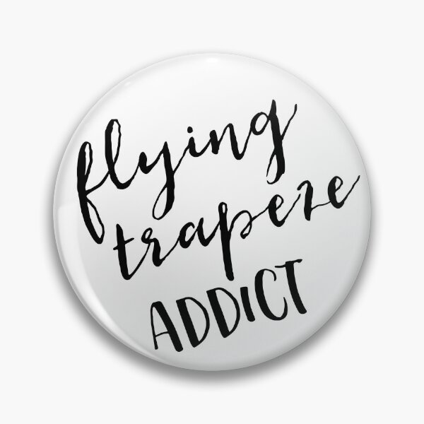 Item preview, Flying Trapeze Addict - Black designed and sold by Hilda Rytteke.