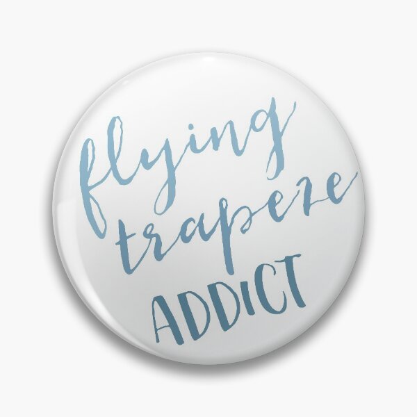 Item preview, Flying Trapeze Addict - Blue designed and sold by Hilda Rytteke.