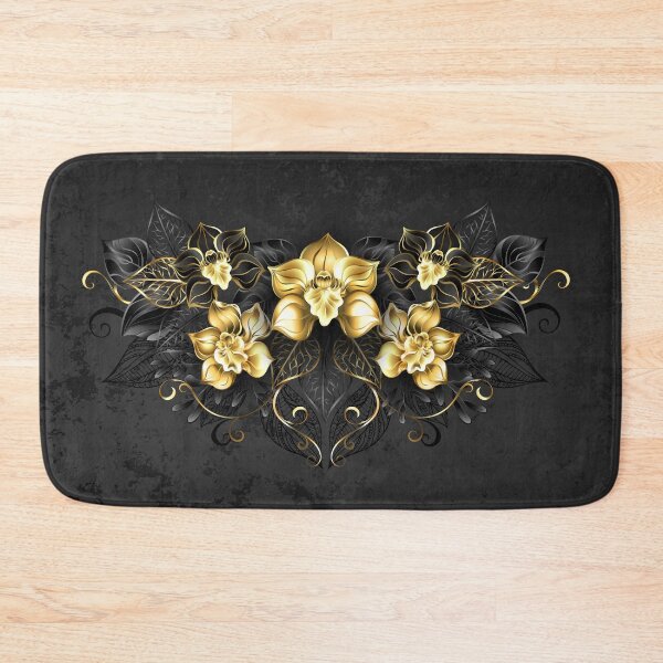 Item preview, Symmetrical Pattern with Black Orchids designed and sold by Blackmoon9.