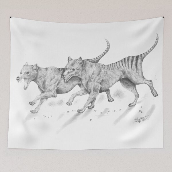 Item preview, Thylacines | Tazmanian Tiger designed and sold by shirinsart.