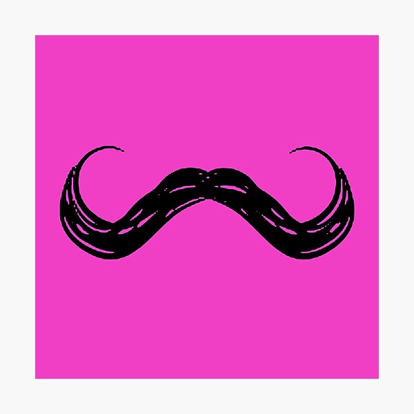Turquoise SOCKS With Pink Handlebar Moustache Tash Hipster Gay Mo Bros Brothers