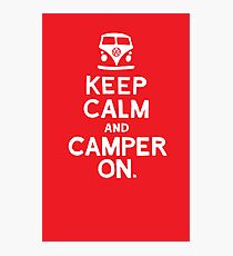 KEEP CALM Photographic Print
