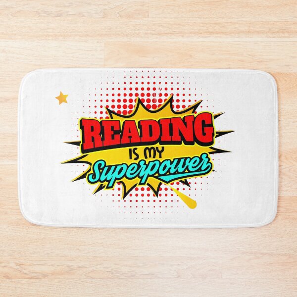 Item preview, Reading Is My Superpower product, Book print, Book Lovers designed and sold by Lisbob.