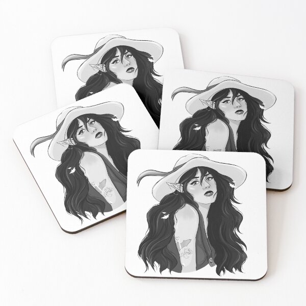 Item preview, Marceline the Vamp Queen - Black and White Version designed and sold by 2nthePink.