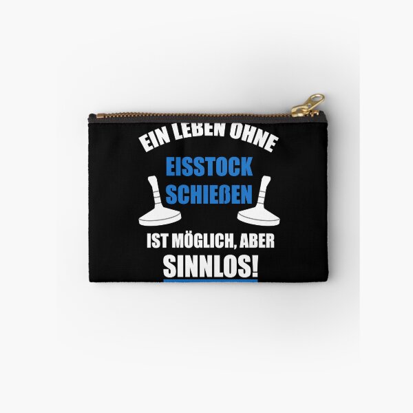 Artikelvorschau, Eisstock Stocksport Stockschießen Spruch Lustig entworfen und verkauft von Argentini.
