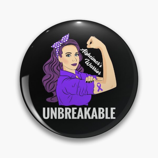 Item preview, Alzheimers Disease Awareness ALZ Brain Disorder ADI designed and sold by ZNOVANNA.