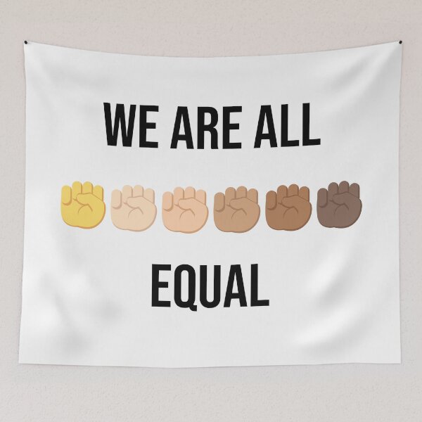 Item preview, Black Lives Matter, We are all Equal Emoji designed and sold by NotoriousHuSkY.