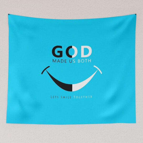 Item preview, God made us both. Lets smile together. designed and sold by Roy Store.