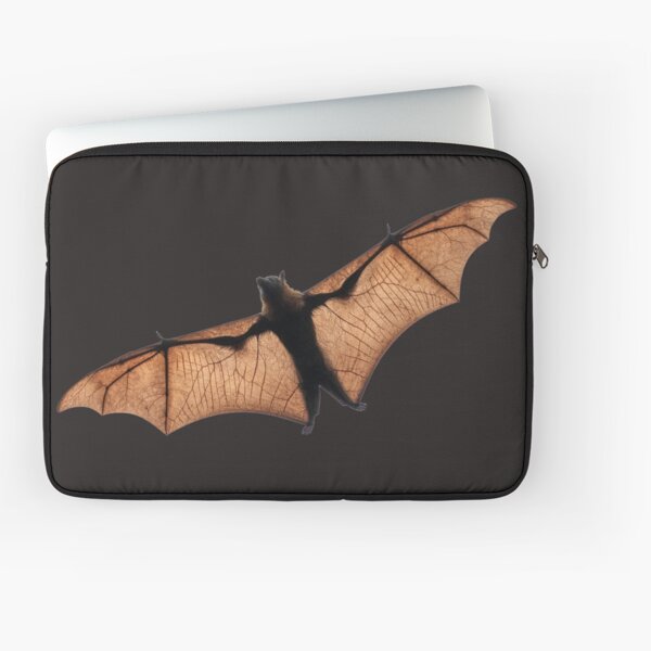 Fruit Bat In Full Flight Laptop Sleeve