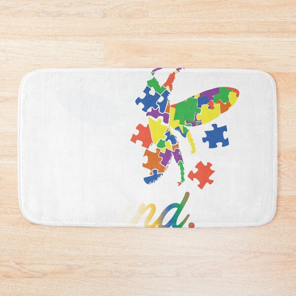 Item preview, Bee Kind Beautiful Autism Awareness Gift print Puzzle designed and sold by Lisbob.