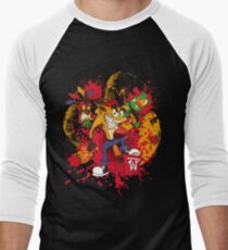 Bad-A Bandicoot Men's Baseball ¾ T-Shirt