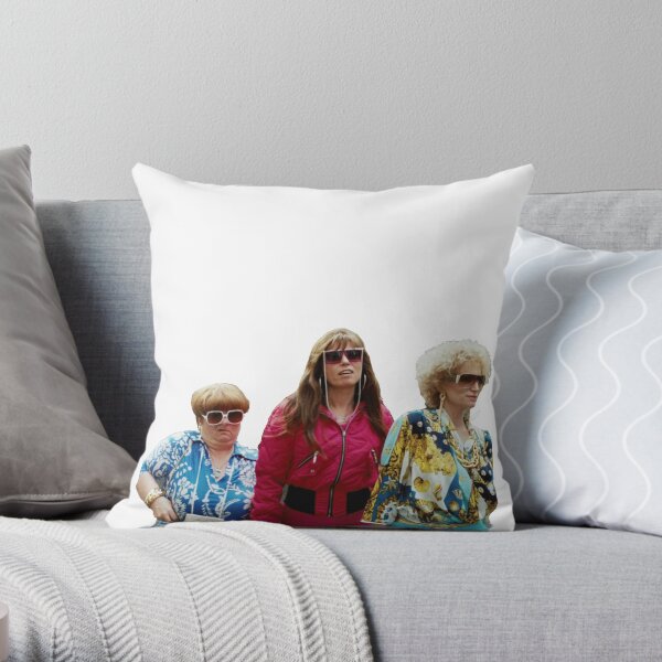 Kath and Kim: Kath, Kim & Sharon Throw Pillow