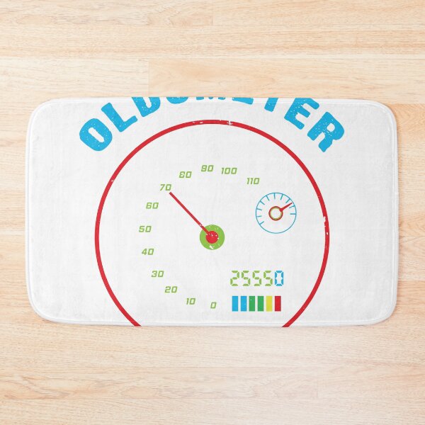 Item preview, Funny 70th birthday Oldometer Birthday graphic Born in 1949 designed and sold by Lisbob.
