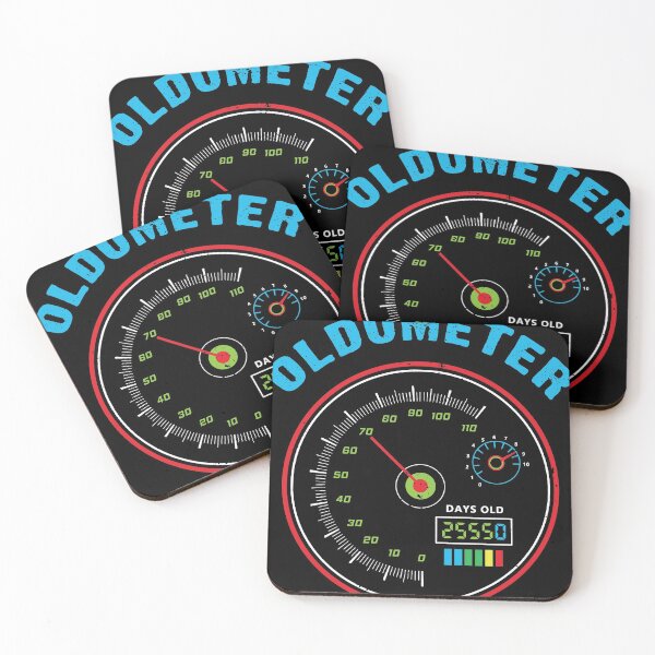 Item preview, Funny 70th birthday Oldometer Birthday graphic Born in 1949 designed and sold by Lisbob.
