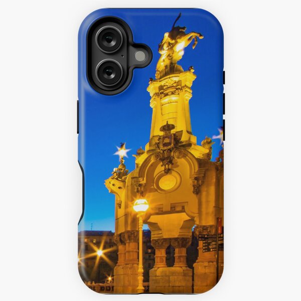 Vista previa del artículo con la obra «Donostia San sebastian de noche», diseñado y vendido por M Tchaikovsky.
