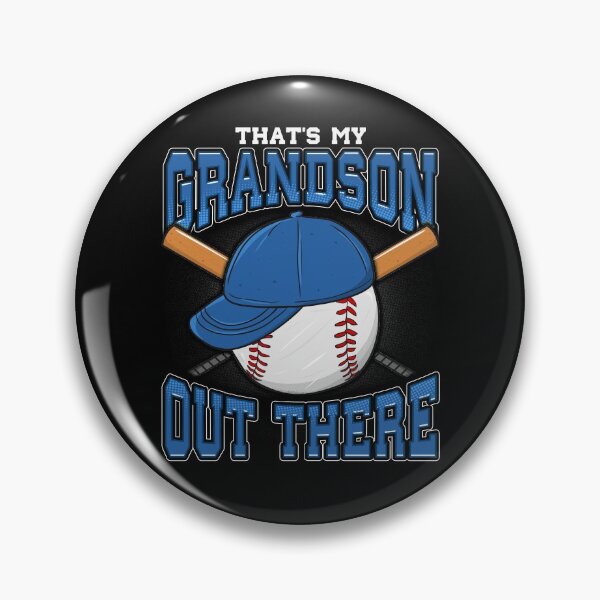 Item preview, Baseball Player Grandson Fan Grandma Or Grandpa For Proud Grandmother Or Grandfather designed and sold by UniQueensShop.