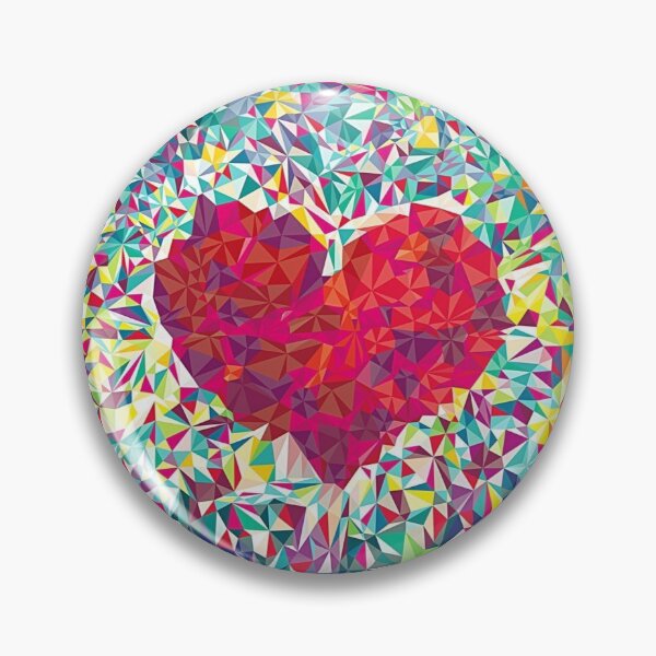 Item preview, Heart mosaic  designed and sold by Geekdaduk.
