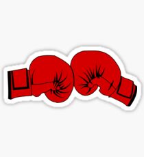 Boxing Gloves Sticker