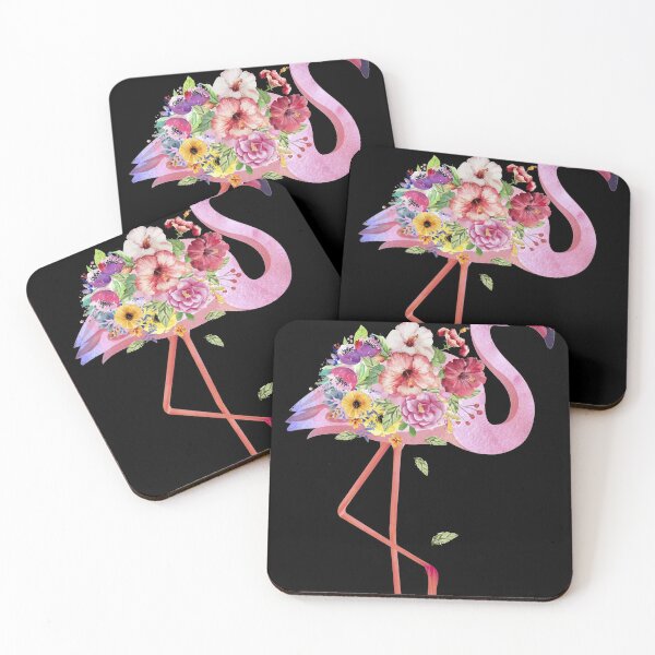 Item preview, Flamingo product, Hawaiian Tee, Floral print, Watercolor designed and sold by Lisbob.