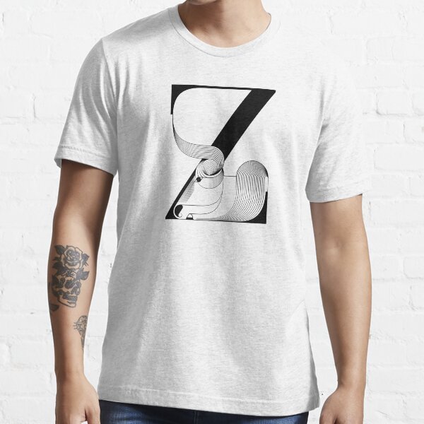 Letter Z stands for Zebu black and white Essential T-Shirt