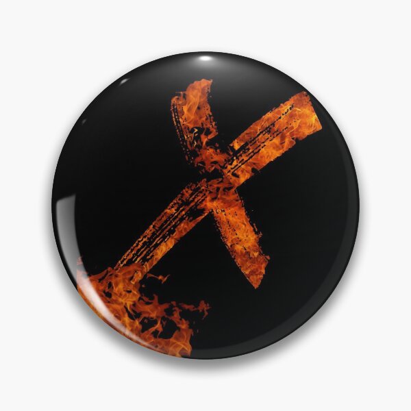 Item preview, Burning on Fire Letter X designed and sold by hatimelhag.
