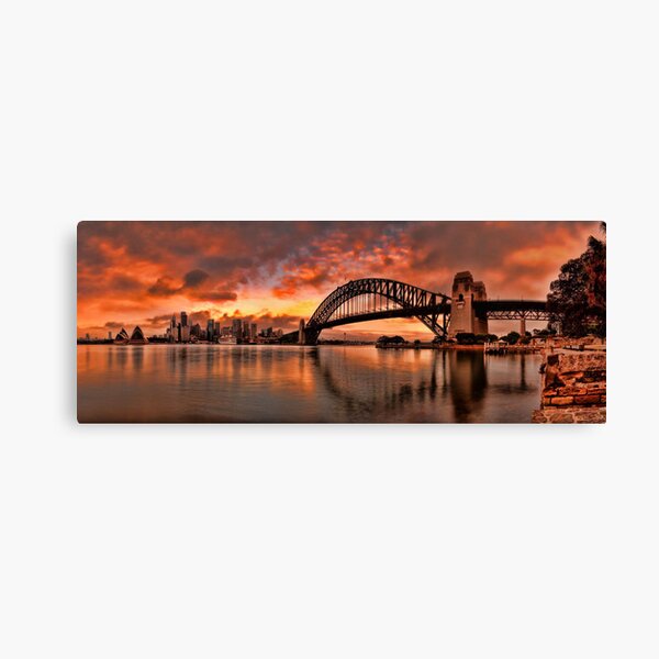 Kirribilli Sunrise - Panorama Canvas Print