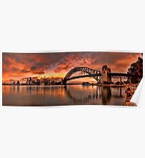 Kirribilli Sunrise - Panorama Poster