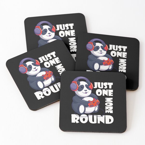 Item preview, Gaming Panda - Just One More Round designed and sold by ArticaDesign.