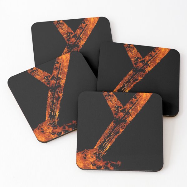 Item preview, Burning on Fire Letter Y designed and sold by hatimelhag.