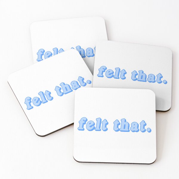 Item preview, felt that blue designed and sold by thicker than  a sticker.