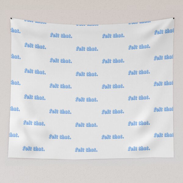 Item preview, felt that blue designed and sold by thicker than  a sticker.