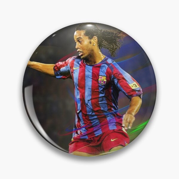 Ronaldinho Custom Pin Buttons