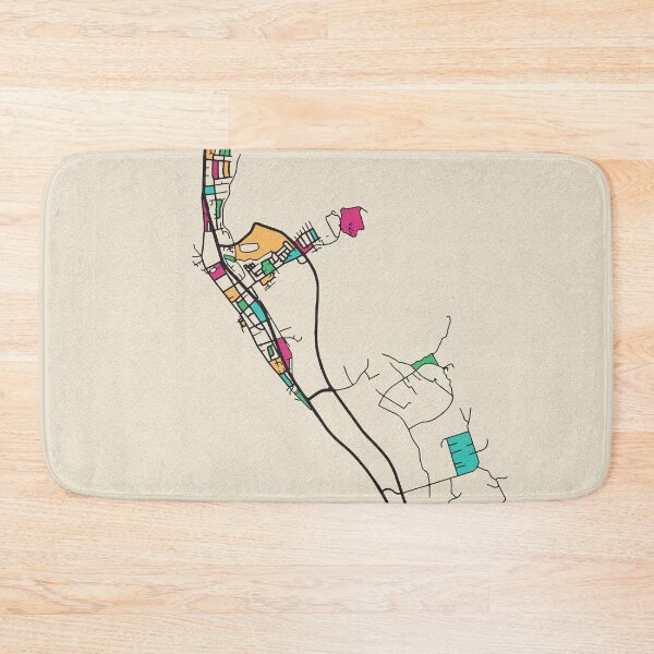 Item preview, Lahaina, Hawaii Street Map designed and sold by A Deniz Akerman.